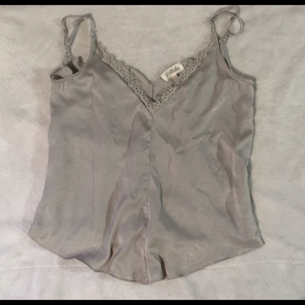 Chiffon Gray Blouse